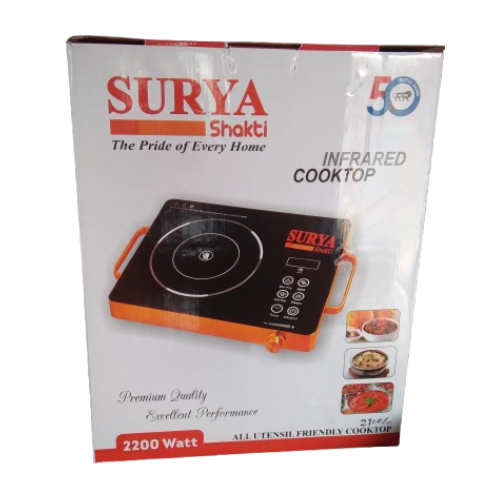 SURYA INFRA-RED INDUCTION COOKTOP 